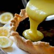 Лимонный пирог с имбирем